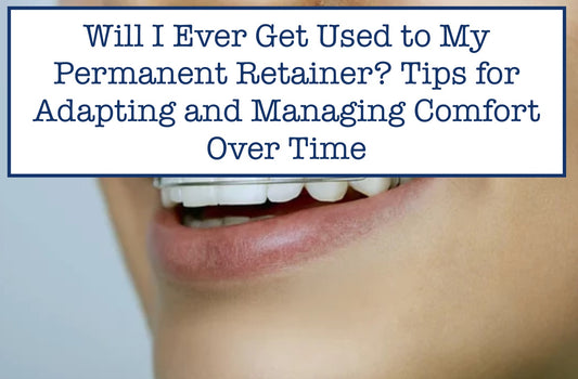 smiling with permanent retainer