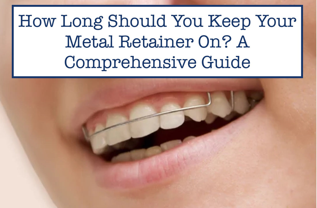 wearing metal retainer