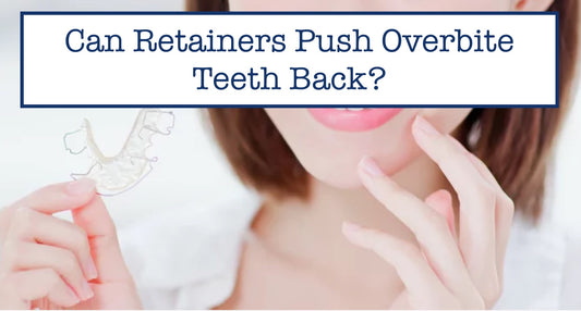 Overbite Teeth with Retainers
