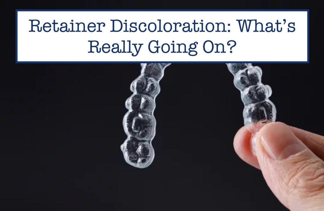 retainer discoloration