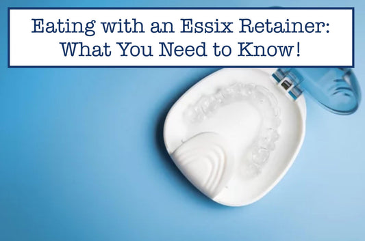 essix retainer in a case