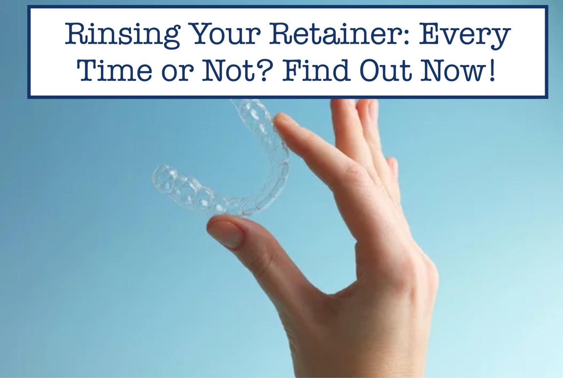 rinsing retainer