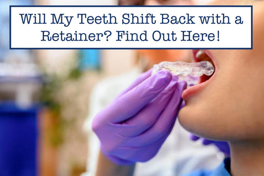 teeth shift back with a retainer