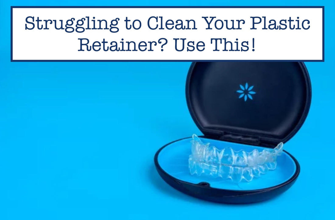 clean plastic retainer