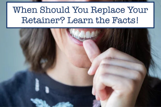 wearing plastic retainer