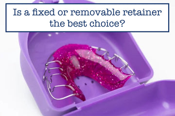 Is a fixed or removable retainer the best choice?