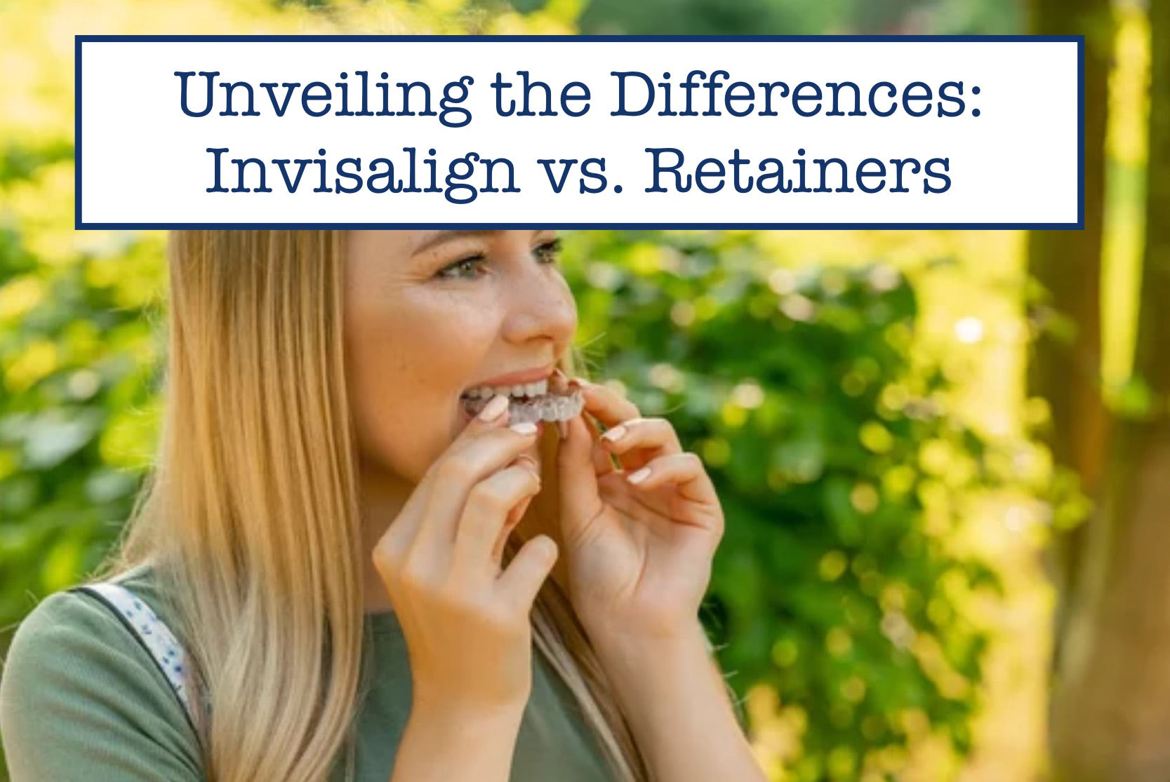 Retainers Vs Invasalign Unveiling the Differences: Invisalign vs. Retainers – B.WEISS Health