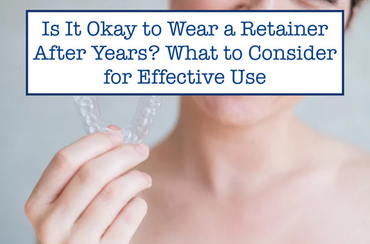 holding an old retainer