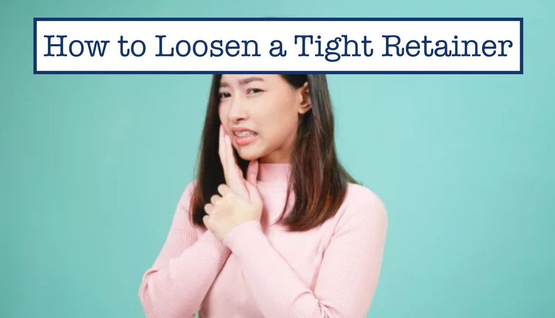 loosen a tight retainer 