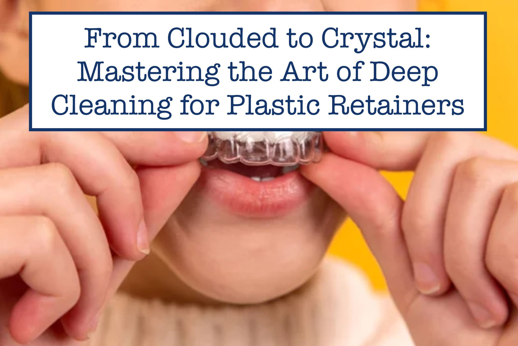 From Clouded to Crystal: Mastering the Art of Deep Cleaning for Plasti ...