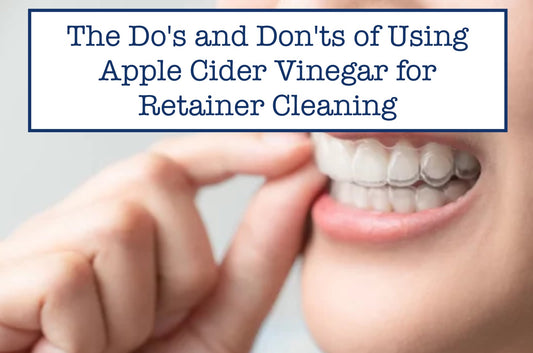 Apple Cider Vinegar to Clean Retainers