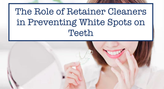 white spots on retainers