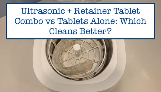 ultrasonic and cleaning tablet