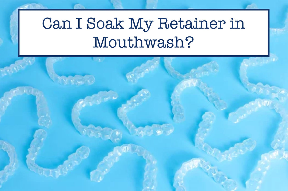 clear retainers in mouthwash