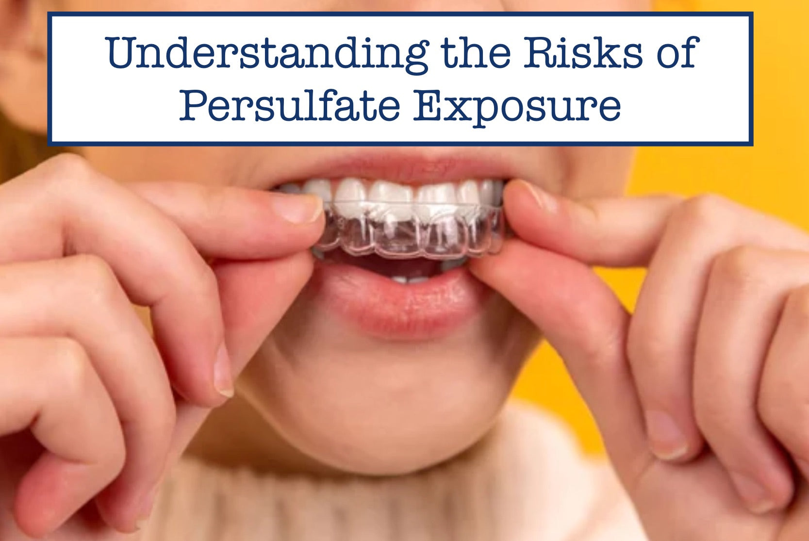 Understanding the Risks of Persulfate Exposure