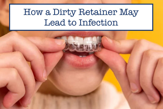 avoid wearing dirty retainer