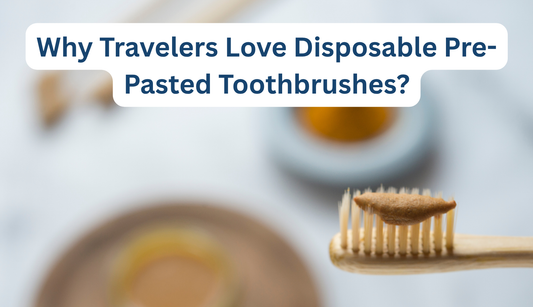 Disposable Pre-Pasted Toothbrush