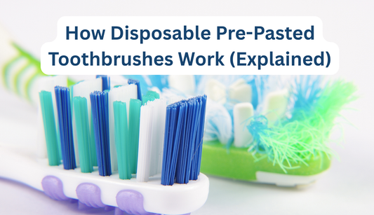 Disposable Pre-Pasted Toothbrush