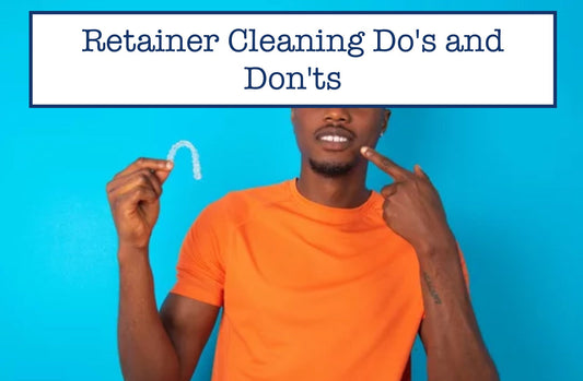 how to clean plastic retainers