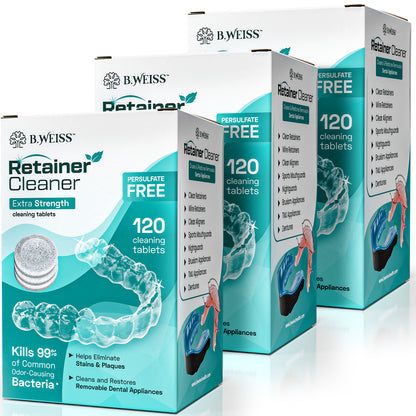 NEW Daily Retainer & Aligner Cleaner Tablets