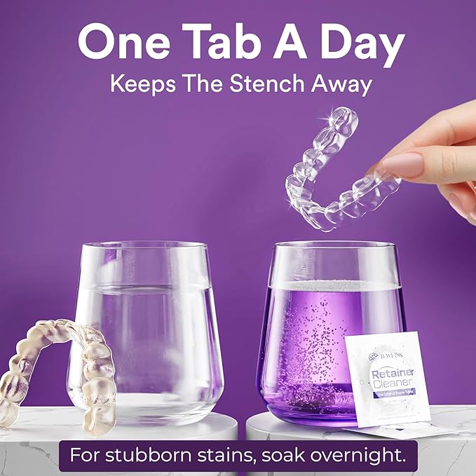 NEW Daily Retainer & Aligner Cleaner Tablets