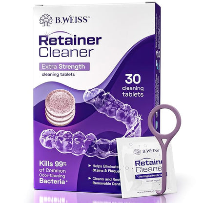 NEW Daily Retainer & Aligner Cleaner Tablets