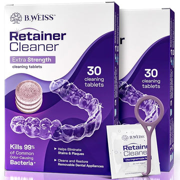 Retainer Cleaner Tablets  60 Count (Pack of 1)