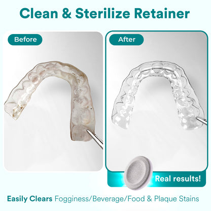 Daily Retainer & Aligner Cleaner Tablets mint scented