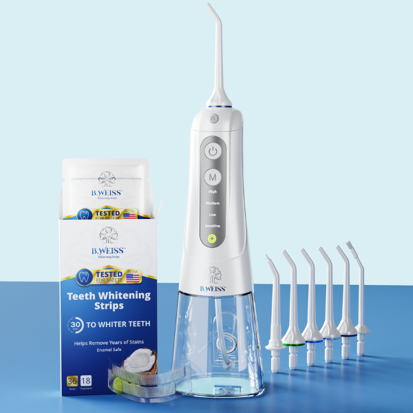 Water Flosser + Strips Single Set Combo